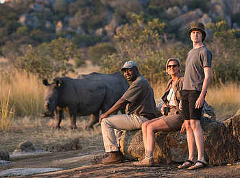 Amalinda Lodge: Nashorn