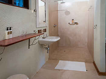 Bayete Guest Lodge: Badezimmer mit Dusche