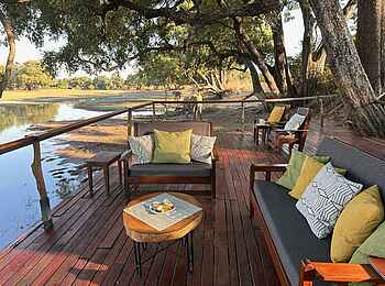 Big Lagoon Camp: Das Aussichtsdeck Big Lagoon Camp: Das Aussichtsdeck