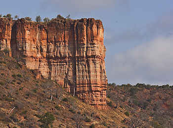 Chilo Gorge Safari Lodge: Chilojo-Felsnase Chilo Gorge Safari Lodge: Chilojo-Felsnase