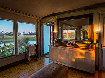 Little Vumbura: Das Badezimmer Little Vumbura: Das Badezimmer