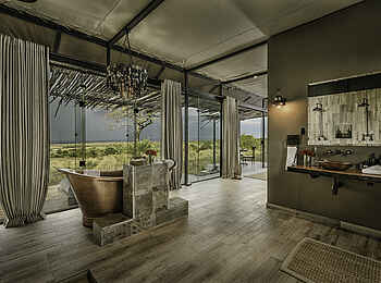 Nimali Mara Camp: Das Badezimmer Nimali Mara Camp: Das Badezimmer