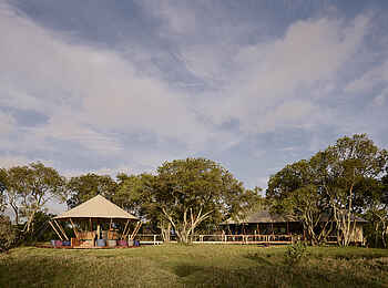 Sanctuary Tambarare Lodge: Blick auf den Zentralbereich Sanctuary Tambarare Lodge: Blick auf den Zentralbereich