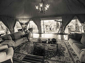 Sand River Masai Mara Camp: Main Area Sand River Masai Mara Camp: Main Area