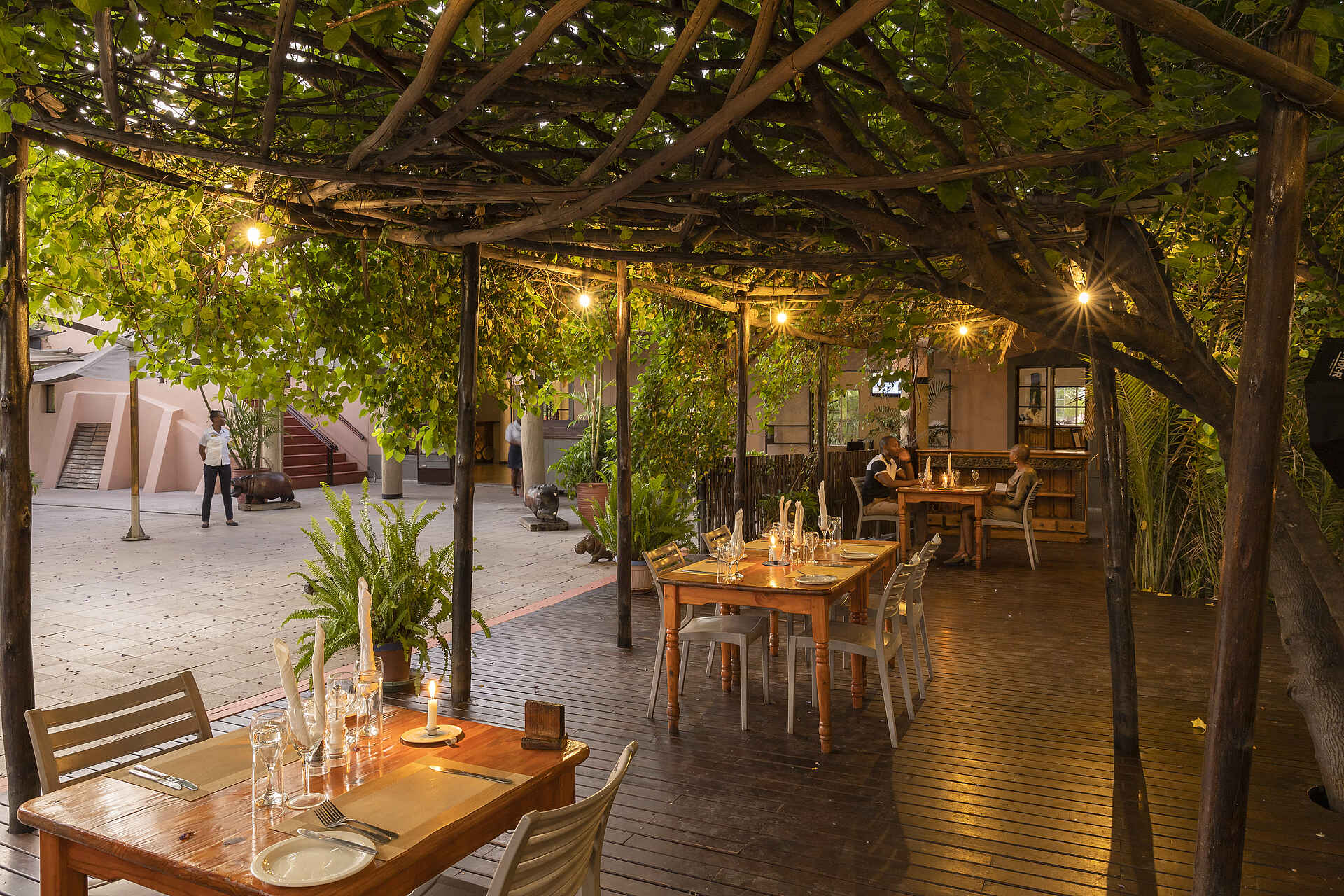 Sedia Riverside Hotel: Speisebereich Sedia Riverside Hotel: Speisebereich