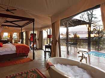 The Elephant Camp: Gästezelt mit Bad