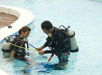 The Manta Resort: Tauchunterricht The Manta Resort: Tauchunterricht