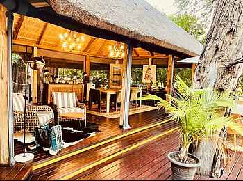 Khwai Expeditions Camp: Das Restaurant Khwai Expeditions Camp: Das Restaurant