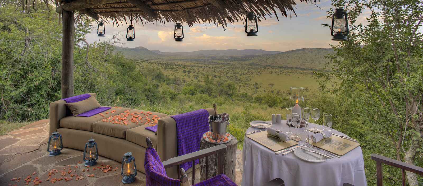 Klein's Camp: Privater Tisch Klein's Camp: Privater Tisch