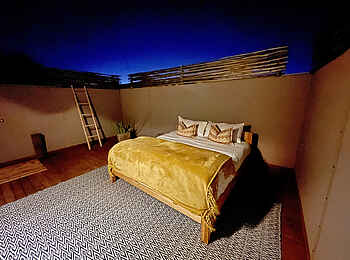 Kwessi Dunes Lodge: Star Room Bett