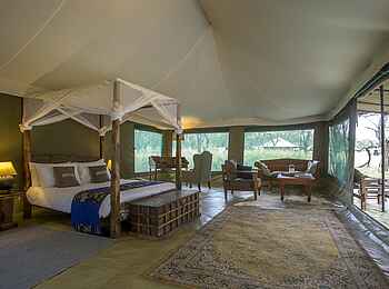 Naona Moru Camp: Doppelbett