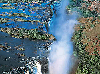 Victoria Falls Luftbild