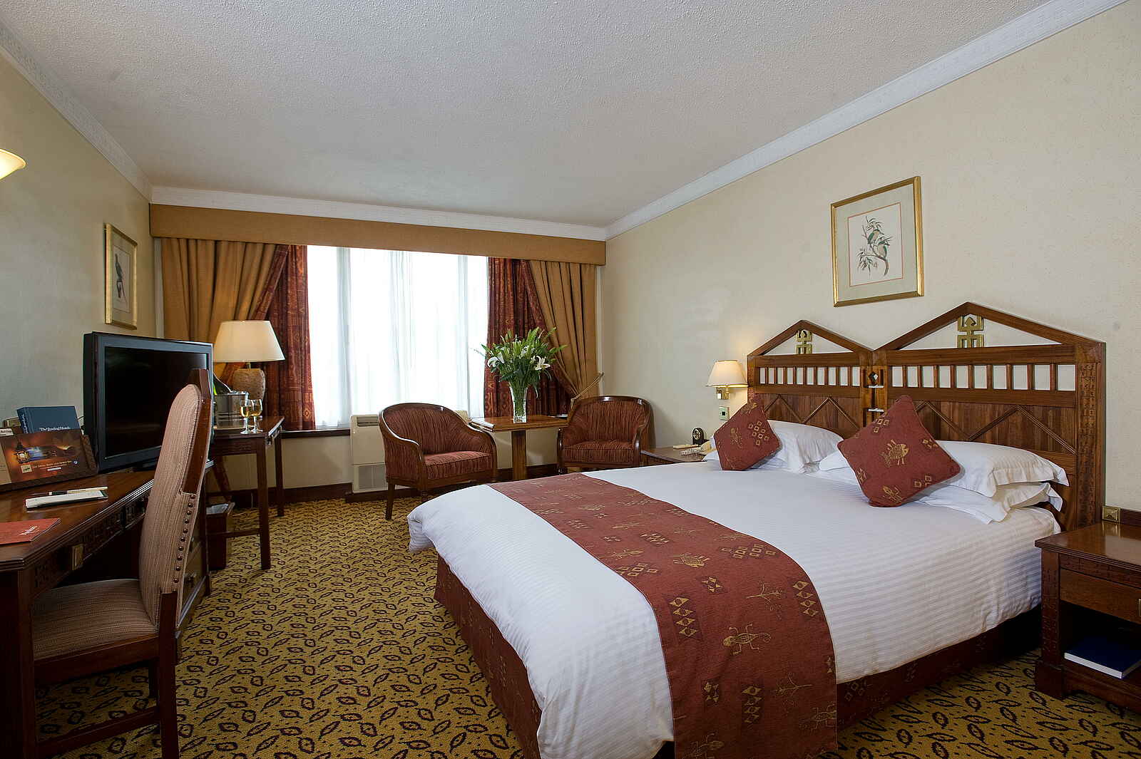 Nairobi Serena Hotel: Ein Standard Deluxe Doppelzimmer Nairobi Serena Hotel: Ein Standard Deluxe Doppelzimmer