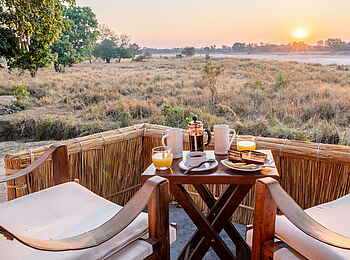 Time + Tide Luwi: Blick von der Gästeterrasse