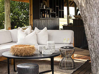 Little Sable Camp: Sitzecke Little Sable Camp: Sitzecke