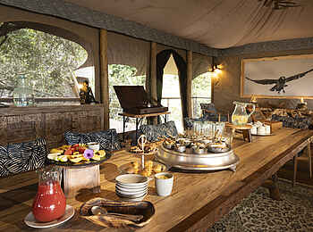 Mara Toto Tree Camp: Frühstücksbuffet