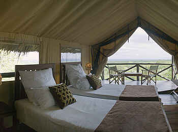 Maweninga Camp: Zwei Einzelbetten