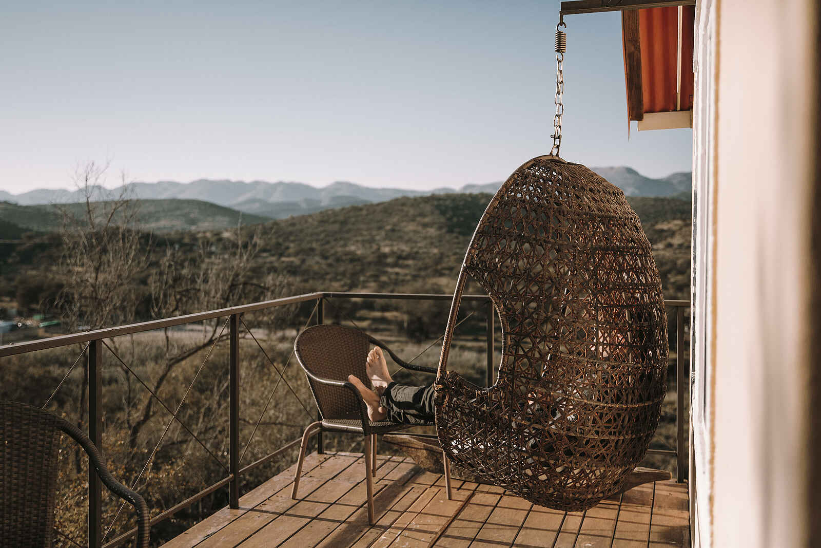 Ti Melen Boutique Guesthouse: Balkon mit Aussicht Ti Melen Boutique Guesthouse: Balkon mit Aussicht