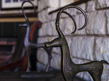 David Livingstone Safari Lodge: Kunstvoll eingerichtet David Livingstone Safari Lodge: Kunstvoll eingerichtet