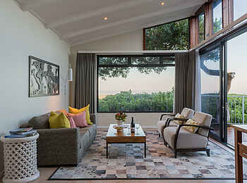 Grootbos Garden Lodge: Suite Blick nach draußen Grootbos Garden Lodge: Suite Blick nach draußen