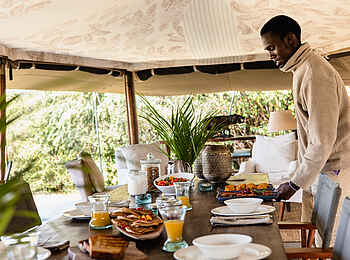 Hemingways River Camp Mara: Vorbereitung