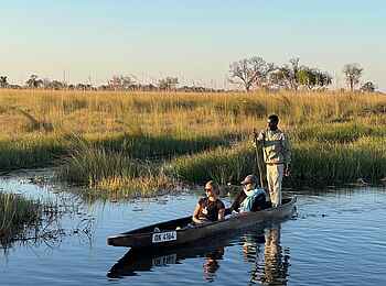 Okuti Camp: Mokorofahrt