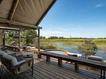 Sable Alley Camp: Familienzelt Ausblick