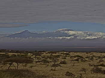 Sirikoi: Ausblick auf den Kilimandscharo