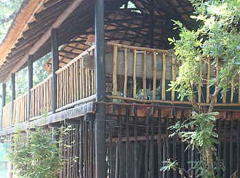 Vundu Camp: Hauptgebäude Vundu Camp: Hauptgebäude