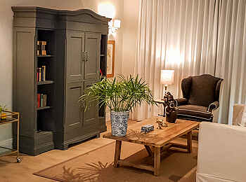 Stanley and Livingstone Boutique Hotel: Wohnzimmer Stanley and Livingstone Boutique Hotel: Wohnzimmer