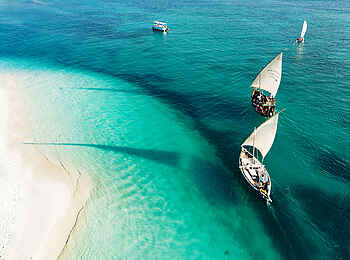 Gold Zanzibar Beach House & Spa: Ausflug mit dem Boot