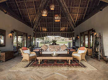 Lewa Safari Camp: Loungebereich
