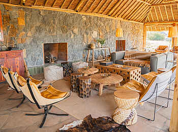 Naboisho Camp: In der Lounge