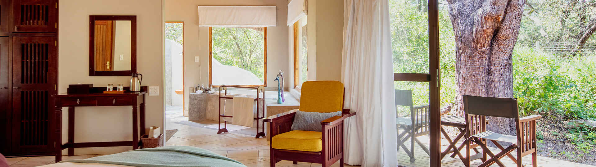 Thamo Telele: Chalet-Innenansicht