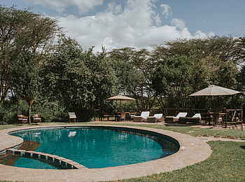 Tipilikwani Mara Camp: Pooldeck
