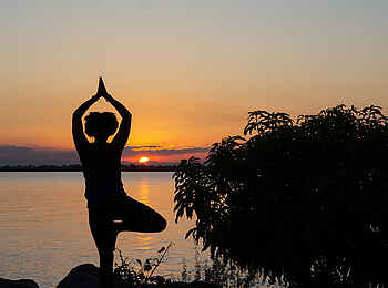 Blue Zebra Island Lodge: Yoga und Wellness