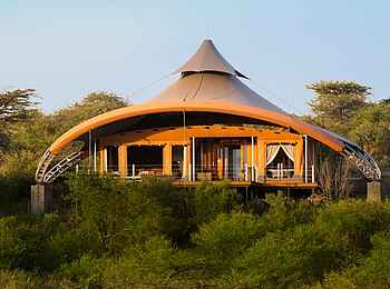 Mahali Mzuri: Zeltexterieur