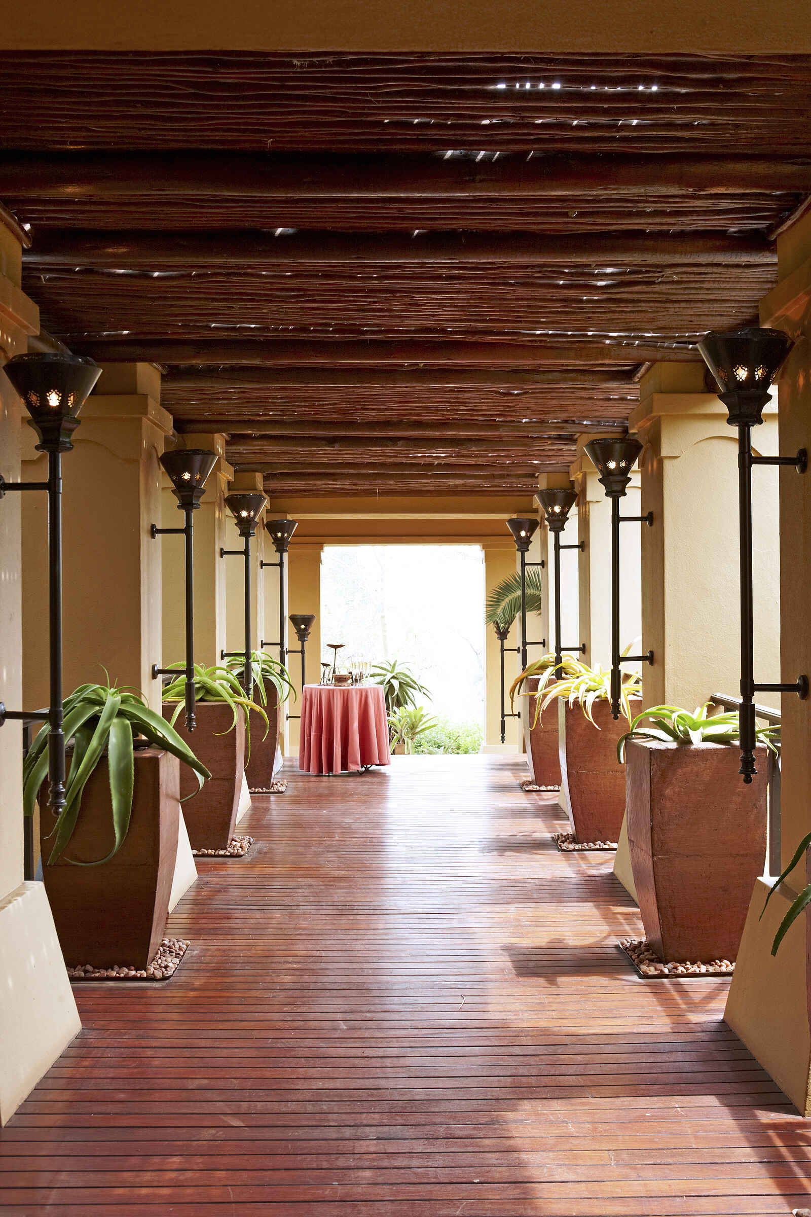 Thanda Villa iZulu: Eingangsbereich Thanda Villa iZulu: Eingangsbereich