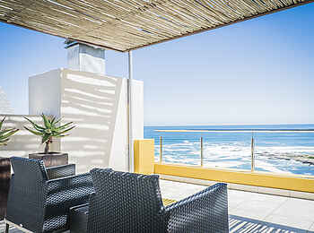 Crayfish Lodge: Der Balkon der Panorama Suite Crayfish Lodge: Der Balkon der Panorama Suite