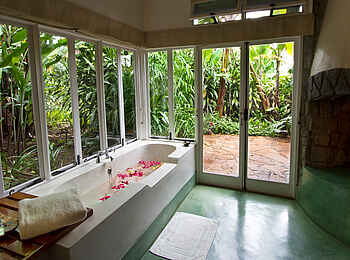 Gibbs Farm: Luxusbad