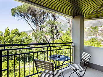 Kensington Place Boutique-Hotel: Die Terrasse eines Superior Zimmers