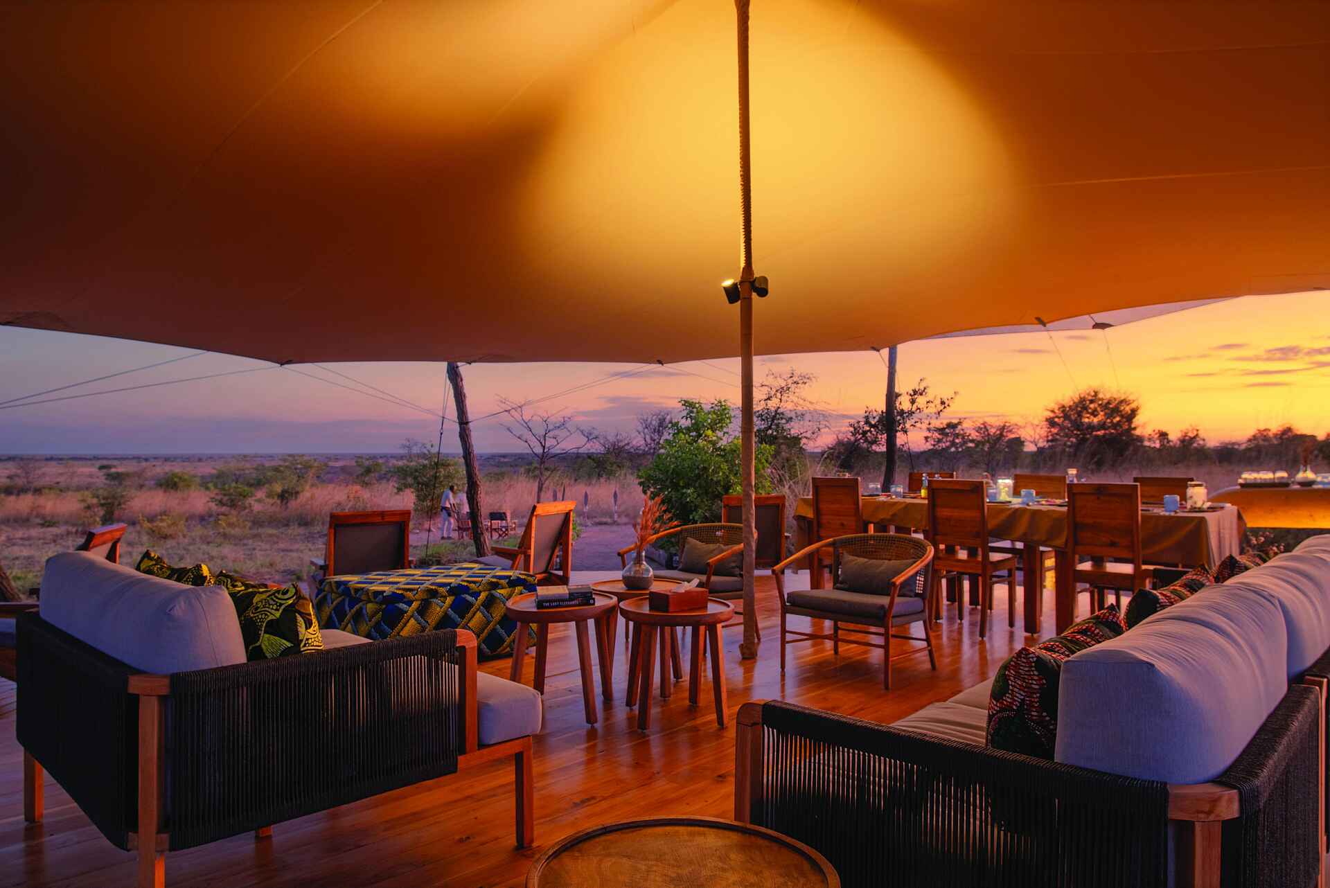 Usangu Expedition Camp: Lounge