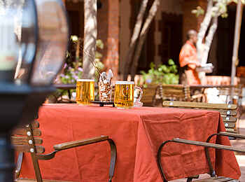 Waterberg Restcamp: Tisch für Zwei