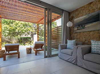 Bahia Mar Boutique Hotel: Garden Suite - Balkon Bahia Mar Boutique Hotel: Garden Suite - Balkon