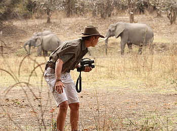 Mapazi Camp: Auf der Pirsch