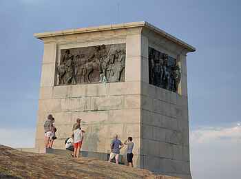Matobo Hills Lodge: Denkmal für die Shangani Patrol Matobo Hills Lodge: Denkmal für die Shangani Patrol
