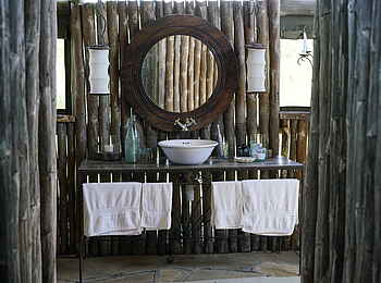 Richards River Camp: Waschbecken Richards River Camp: Waschbecken