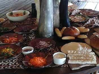 Baker's Lodge: Frühstücksbuffet Baker's Lodge: Frühstücksbuffet