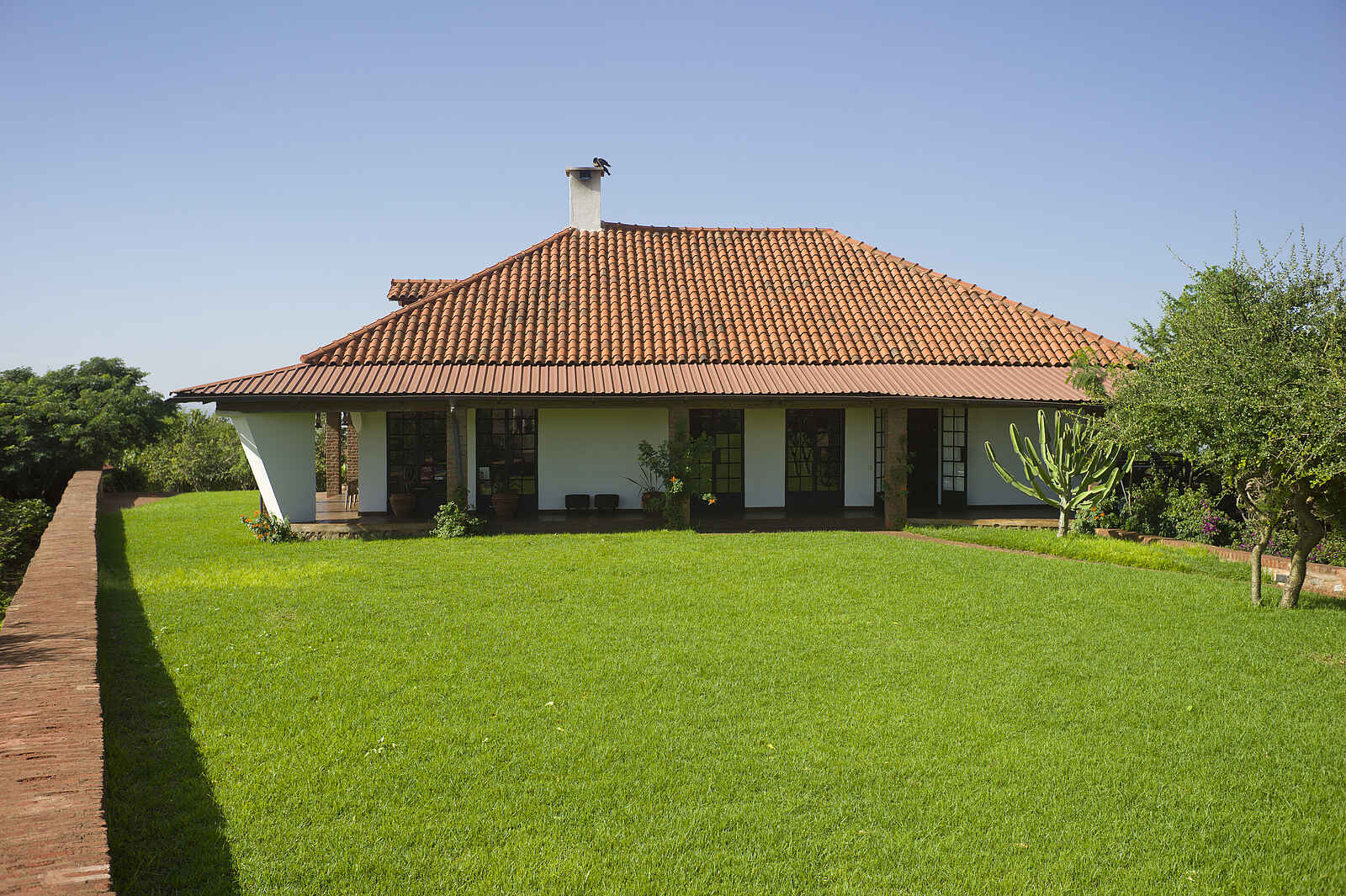 Bashay Rift Lodge: Seite vom Haupthaus Bashay Rift Lodge: Seite vom Haupthaus