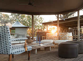 Little Vumbura: Gemütliche Loungeecke Little Vumbura: Gemütliche Loungeecke